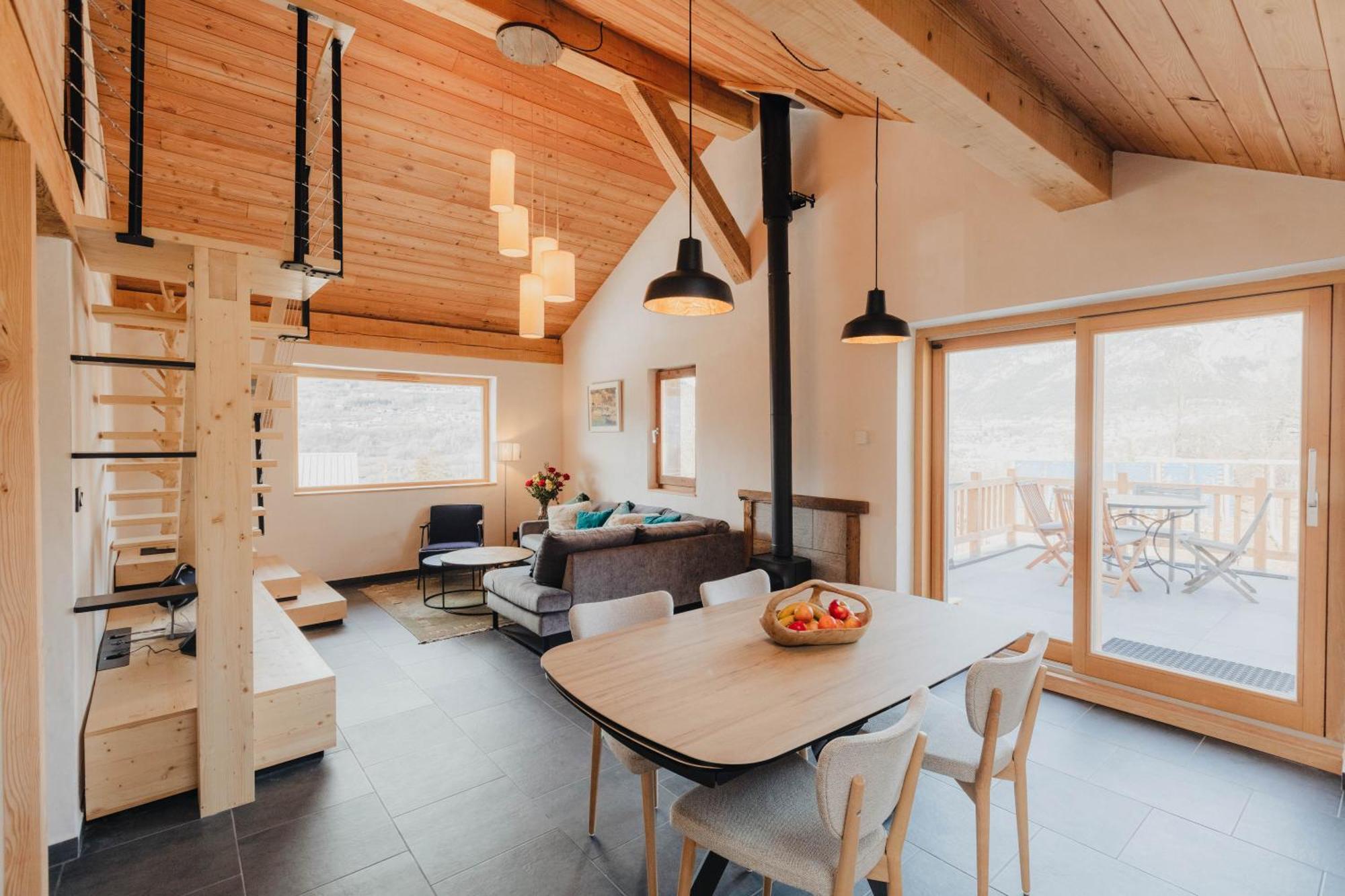 Апартаменты Mountain Escape Briancon Views Villar-Saint-Pancrace Экстерьер фото