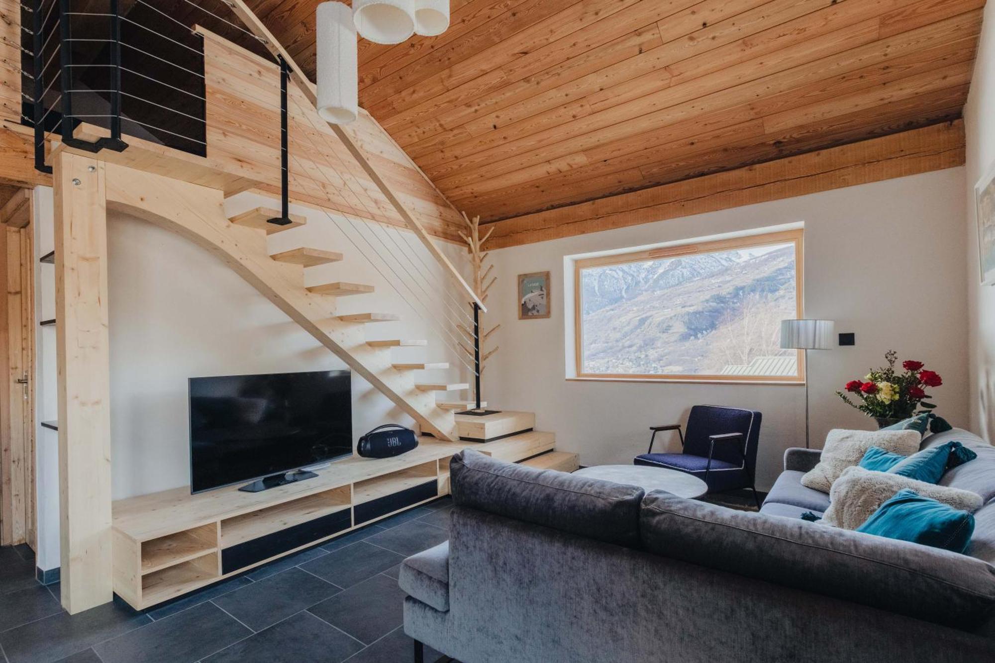 Апартаменты Mountain Escape Briancon Views Villar-Saint-Pancrace Экстерьер фото
